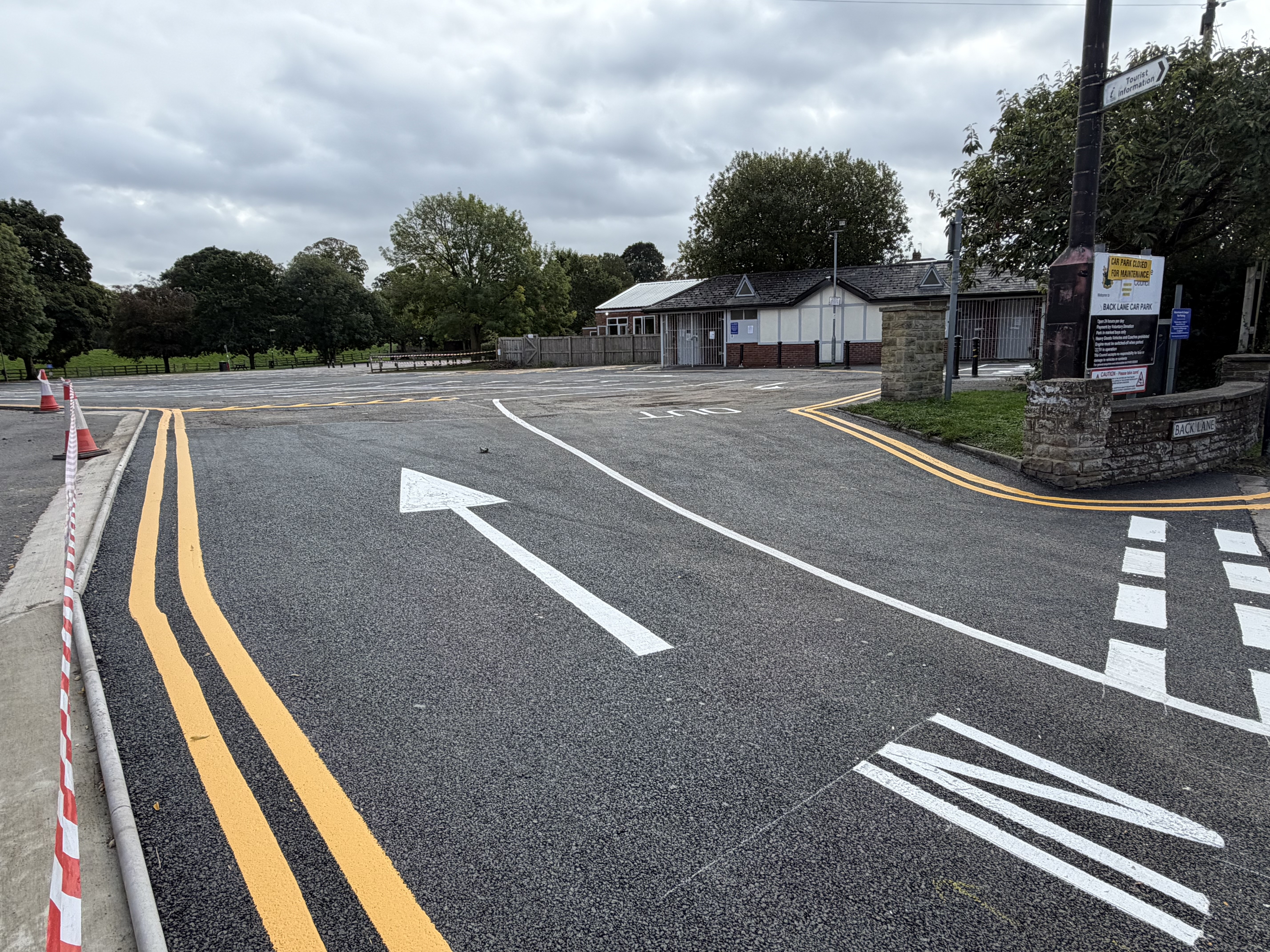 Car Park works completed on time, it re-opens Saturday 3.10.26