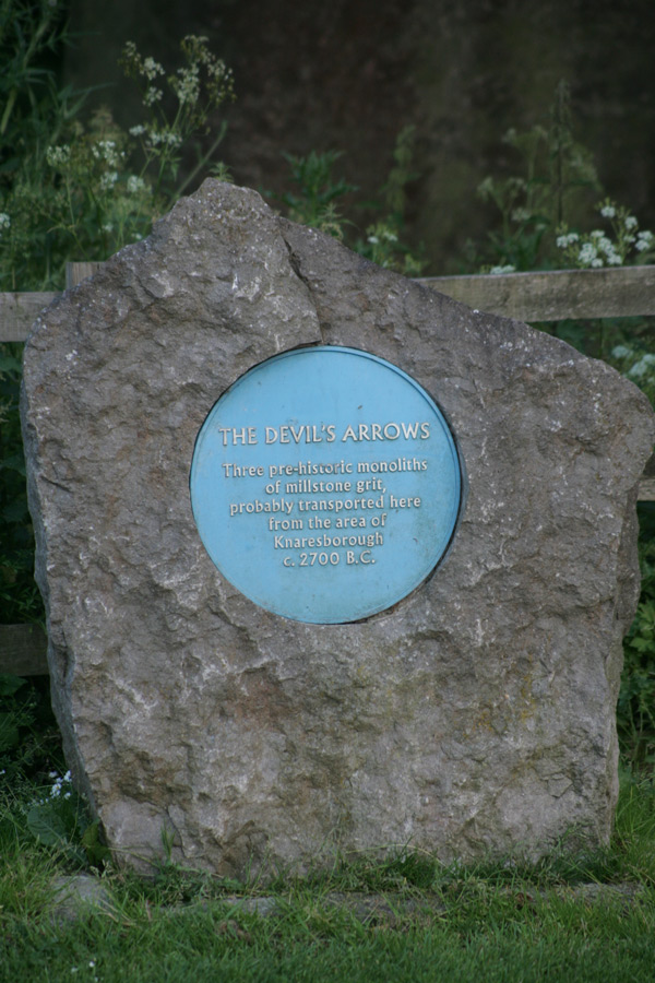 Devils Arrows Plaque