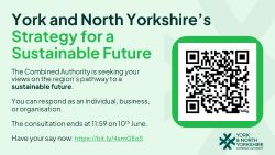 Consultation on sustainable futures in North Yorkshire- Have your say.