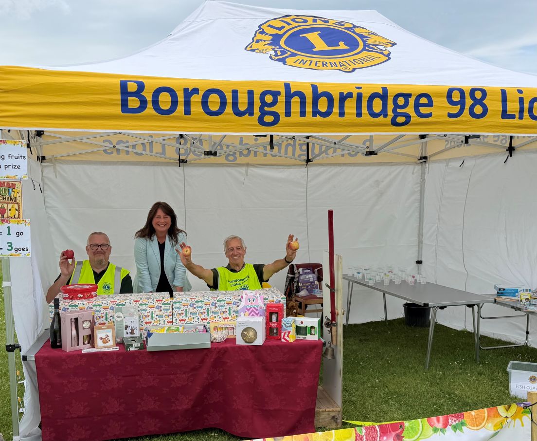 The Mayor attended the Boroughbridge Lions Event  on 7th June 2026.