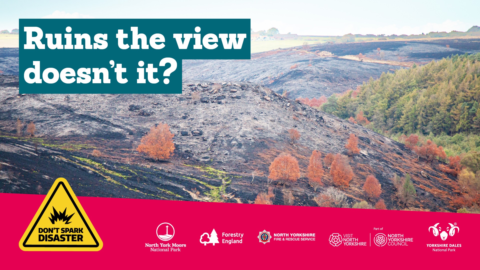 Don’t Spark Disaster Tourism-focussed wildfire campaign